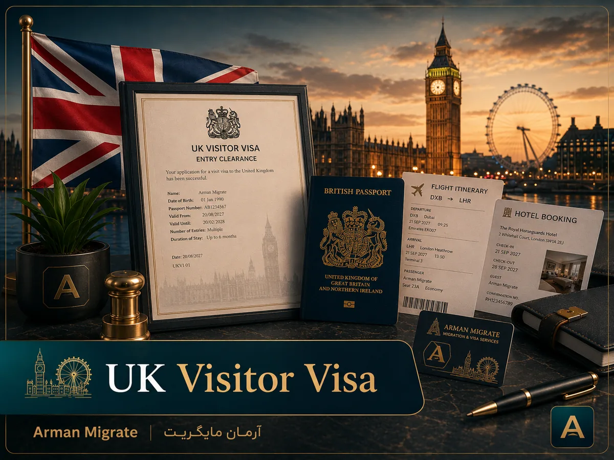 ویزای توریستی انگلستان (UK Visitor Visa)